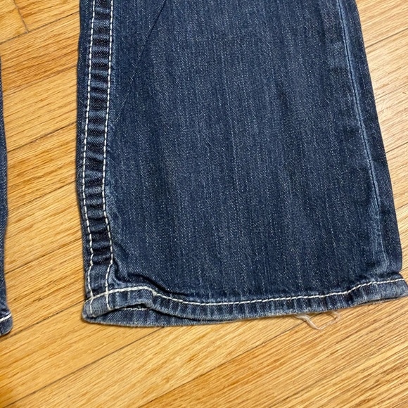 Big Star Sz 26R Remy Low Rise Bootcut Contrast Stitch Jeans - Picture 2 of 13